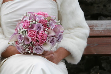 Image showing bridal bouquet