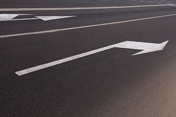 Image showing markings on the road