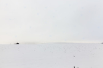 Image showing agriculture field in winter