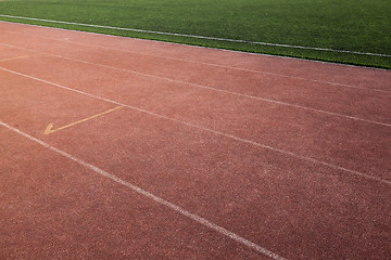 Image showing old treadmill stadium