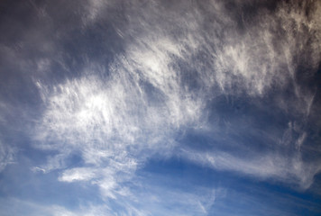 Image showing the sky at sunset