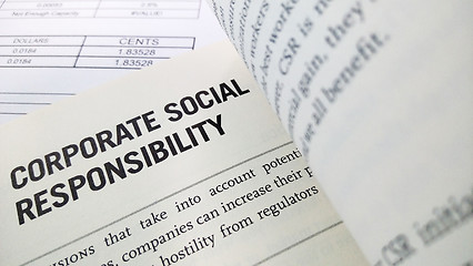Image showing Corporate social responsibility