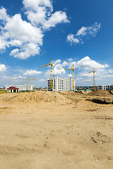 Image showing building in the town