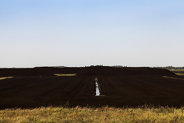 Image showing extraction of peat