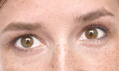 Image showing beautiful woman eyes