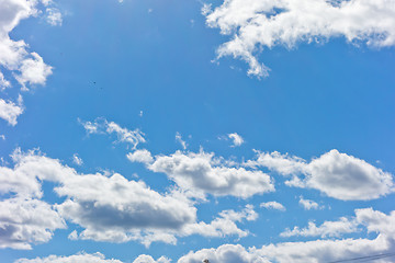 Image showing blue sky background