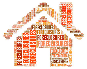 Image showing House Foreclosures Means Residential Property And Housing