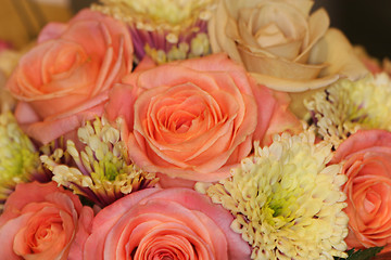 Image showing bridal flower bouquet