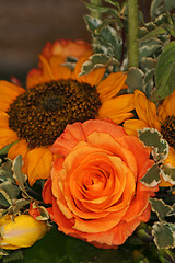 Image showing orange flower decoration