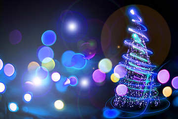 Image showing christmas tree