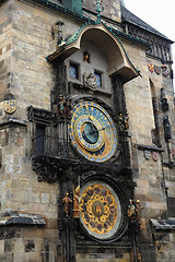 Image showing prague city tower clock