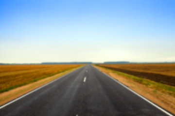 Image showing road in the autumn season