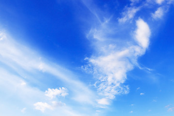 Image showing photographed the sky with clouds