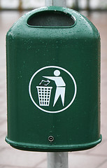 Image showing litter in trash