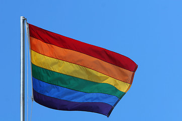 Image showing rainbow flag