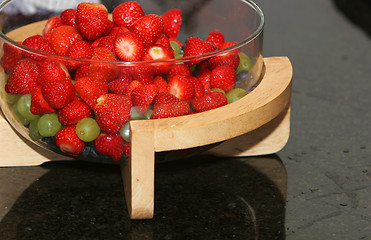 Image showing bowlful of berries