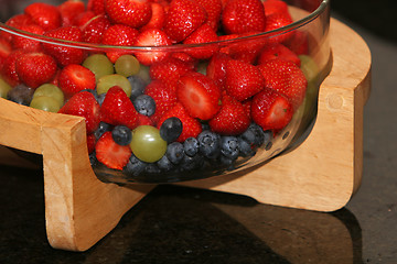 Image showing bowl of berries