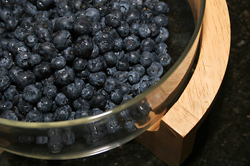 Image showing blueberry bowl
