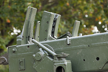 Image showing Old military equipment