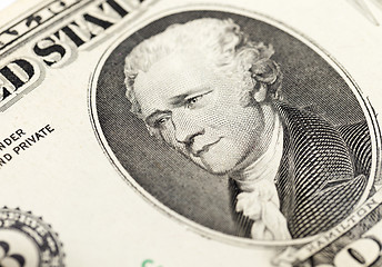 Image showing American dollars, close-up