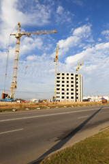 Image showing construction of a new home