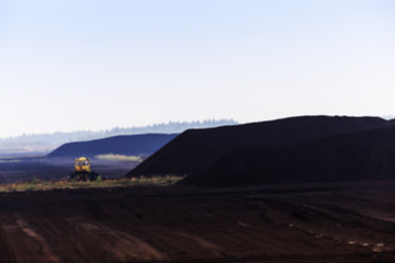 Image showing extraction of peat