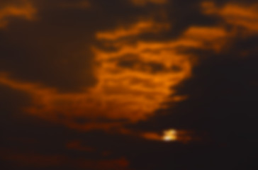 Image showing the sky during sunset