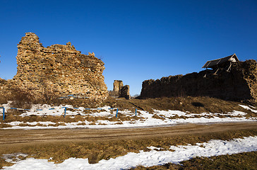 Image showing ruins of Krevo, Belarus