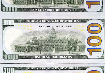 Image showing American dollars, close-up