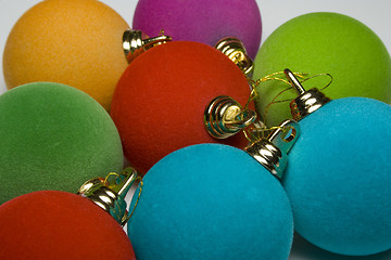 Image showing christmas balls