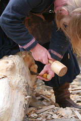 Image showing knock on wood