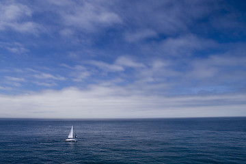 Image showing lonely boat