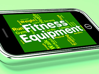 Image showing Fitness Equipment Means Trained Equipments And Athletic