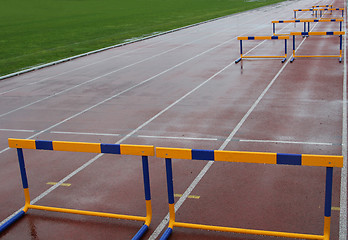 Image showing 100m hurdles