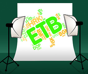 Image showing Etb Currency Means Ethiopia Birrs And Broker