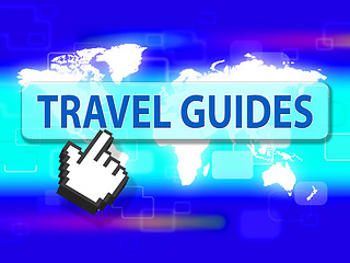 Image showing Travel Guides Shows Vacation Getaway And Vacations