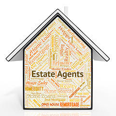 Image showing Estate Agents Represents House Realtors And Properties