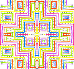 Image showing Abstract colorful pattern