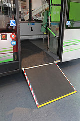 Image showing Wheelchair Bus Ramp