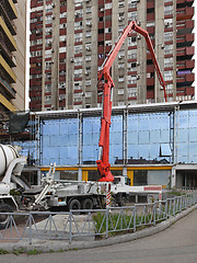 Image showing Concrete Pump