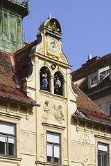 Image showing Historic Glockenspiel Graz Austria