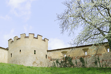 Image showing Castle wall Riegersburg Austria