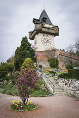 Image showing Clock Tower Graz Austria