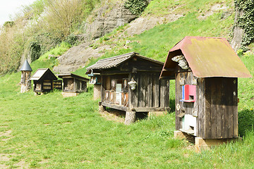 Image showing Insect hotels