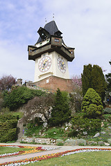 Image showing Clock Tower Graz Austria