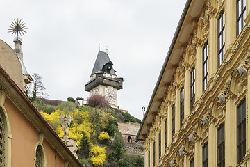 Image showing Clock Tower Graz Austria