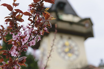 Image showing Clock Tower Graz Austria