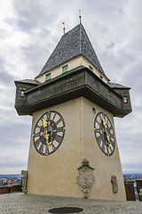 Image showing Clock Tower Graz Austria