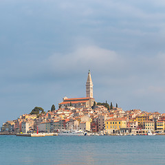 Image showing Beautiful View Of Rovinj City, Croatia, Europe