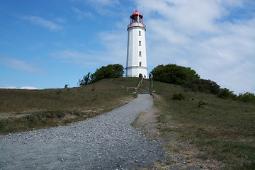 Image showing Lighthouse Dornbusch at Hiddensee